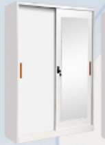 Lemari Pakaian Besi 2 Pintu (120) Virginia